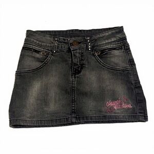 Vintage Hannah Montana Denim Mini Skirt – Y2K Disney